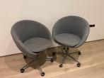 Bureaustoelen ikea skruvsta, Huis en Inrichting, Ophalen, Gebruikt, Grijs, Bureaustoel