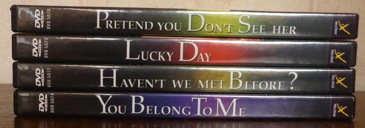 4 DVD's Mary Higgings Clark - thrillers - in prima staat, Cd's en Dvd's, Dvd's | Thrillers en Misdaad, Zo goed als nieuw, Actiethriller