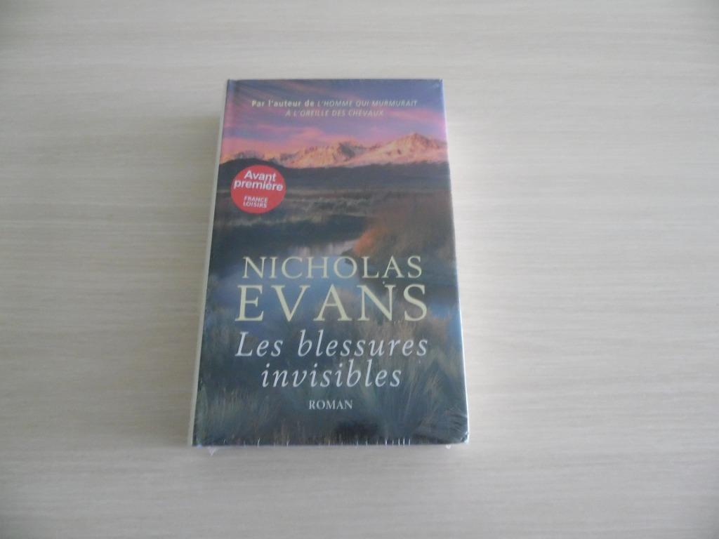 LES BLESSURES INVISIBLES NICHOLAS EVANS NEUF  SOUS BLISTER, Livres, Enlèvement ou Envoi, Neuf, Nicholas Evans, Europe autre