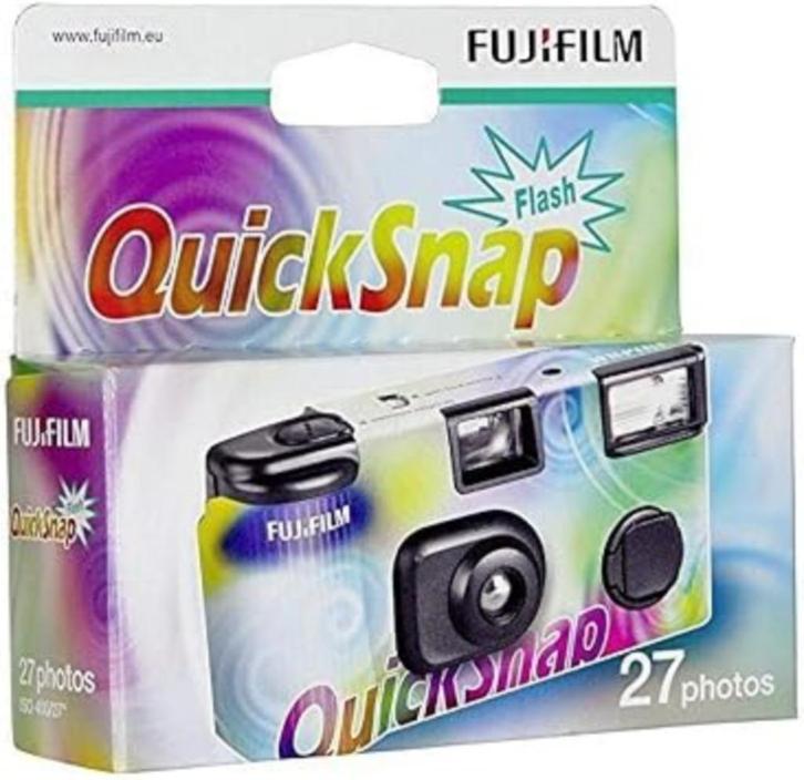 Fujifilm Quicksnap Flash Camera SNELLE GRATIS LEVERING, Audio, Tv en Foto, Fotocamera's Analoog, Nieuw, Compact, Fuji, Verzenden