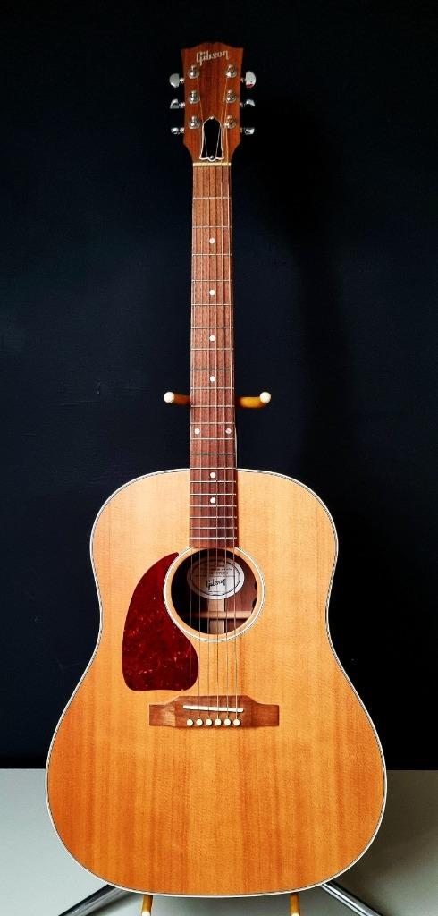 Gibson G-45 left handed, linkshandig met Fishman, Muziek en Instrumenten, Snaarinstrumenten | Gitaren | Akoestisch, Zo goed als nieuw