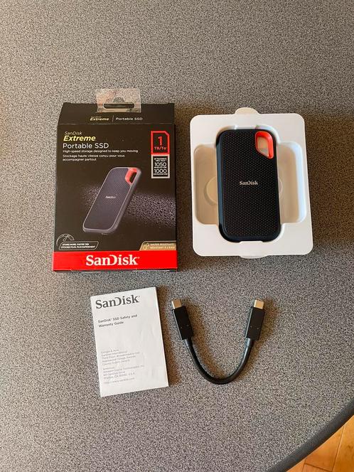 Nieuwe SanDisk externe harde schijf van 1 TB, Computers en Software, Harde schijven, Zo goed als nieuw, Extern, Verzenden
