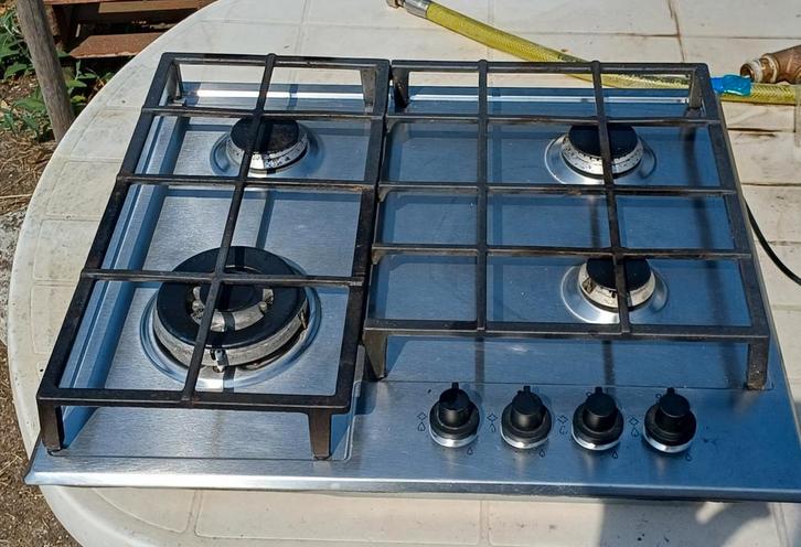 Gasvuur, Elektronische apparatuur, Kookplaten, Gebruikt, Ophalen