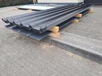 GOEDKOOP! Dakplaten/wandplaten (€8,75/m²): 3 en 4meter, Zwart, Nieuw, Minder dan 5 m², Metaal