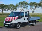 Iveco DAILY 35C14 DUBCAB Open-Laadbak!, Auto's, Bestelwagens en Lichte vracht, Iveco, Wit, Bedrijf, Te koop