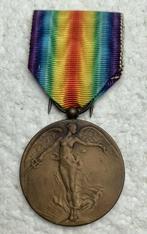 Medaille, Belgische Victory/overwinningsmedaille 1914-18, Ophalen of Verzenden, Landmacht, Lintje, Medaille of Wings
