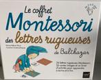 De Montessori-box bevat de ruwe letters, Boeken, Ophalen, Nieuw