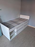 Bedframe met lattenbodem en opberger, 90 cm, Enlèvement, 200 cm, Une personne