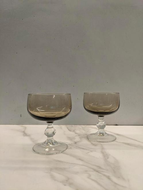 Rookglas coupes, Maison & Meubles, Cuisine | Vaisselle, Comme neuf, Verre ou Verres, Verre, Enlèvement ou Envoi