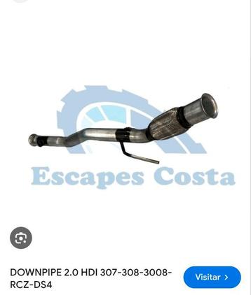 Downpipe 2.0hdi Peugeot 307 308 RCZ DS4... beschikbaar voor biedingen