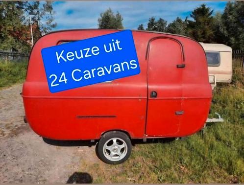 24 caravans 750kg foodtruck werfkeet pipowagen woonwagen enz, Caravanes & Camping, Caravanes & Camping Autre, Enlèvement ou Envoi