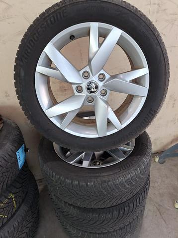 Skoda Octavia Winterset 17 Inch Origineel beschikbaar voor biedingen