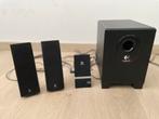 Music center speakers logitech x-240, Computers en Software, Pc speakers, Ophalen, Gebruikt
