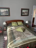 Compleet bed 140x200cm - matras + lattenbodems, Ophalen, Gebruikt, Twijfelaar, Antiek
