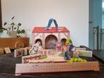 Paardenboerderij Speelset - Haba, Kinderen en Baby's, Speelgoed | Poppenhuizen, Ophalen, Gebruikt, Accessoires