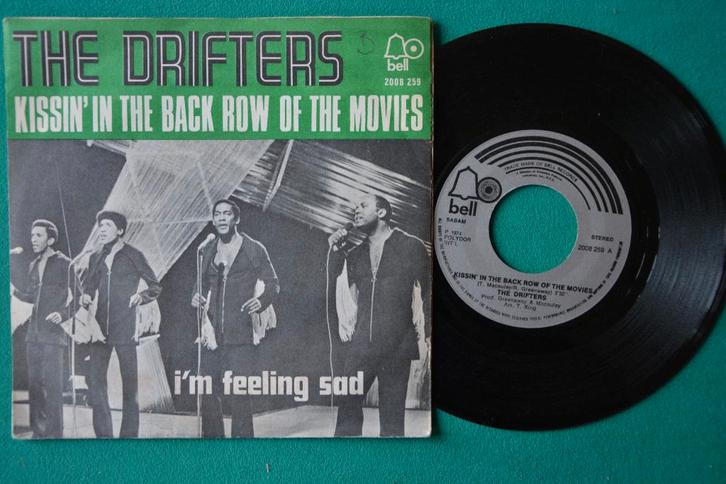 The Drifters — Kissin' In The Back Row... - i, CD & DVD, Vinyles Singles, Utilisé, Single, R&B et Soul, 7 pouces, Enlèvement ou Envoi