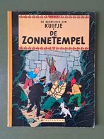 Vintage strip Kuifje met softcover.
 De zonnetempel, Eén stripboek, Ophalen of Verzenden, Gelezen, Hergé