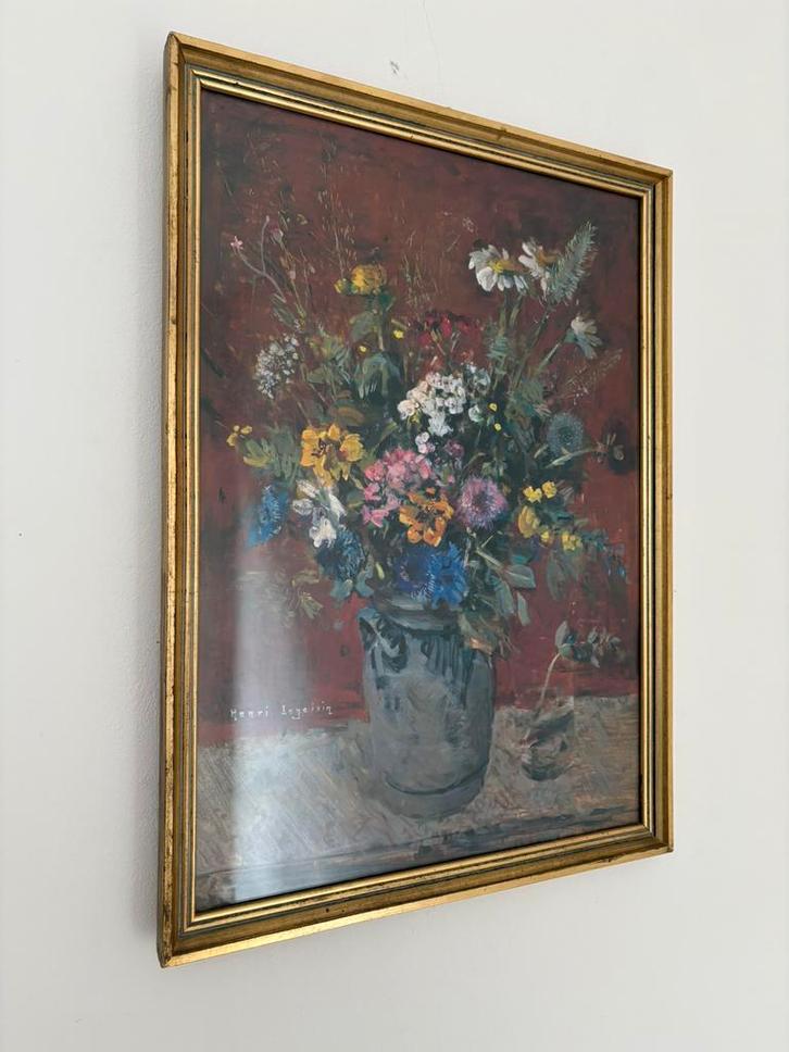 HENRI LOGELAIN kunstdruk, Antiek en Kunst, Kunst | Litho's en Zeefdrukken, Ophalen