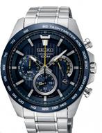 Montre seiko chronograph 100m, Handtassen en Accessoires, Horloges | Heren, Ophalen, Seiko, Polshorloge, Overige materialen
