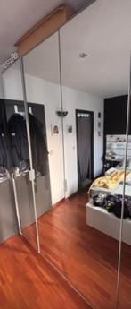 IKEA PAX — Kleerkast met spiegel (100x236 cm), Huis en Inrichting, Kasten | Kleerkasten, Ophalen, Gebruikt, 100 tot 150 cm, 200 cm of meer