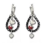 Boucles d'oreilles perles cristal Swarovski Hello Kitty neuf, Collections, Bijou ou Montre, Enlèvement ou Envoi, Neuf