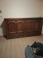 Kast 4-deurs prima staat. Gratis, Ophalen, Eikenhout, Zo goed als nieuw, 200 cm of meer