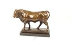 Grote Massief Bronzen Beeld van een Stier GRATIS LEVERING, Antiek en Kunst, Verzenden