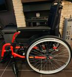 NIEUW! Invacare action 3NG rolstoel. Hippe rode kleur., Diversen, Rolstoelen, Ophalen, Inklapbaar, Nieuw, Duwrolstoel