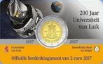 2 euro commerative 2017 '200 jaar universiteit van Luik'  CO, 2 euros, Série, Enlèvement ou Envoi, Belgique