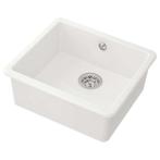 spoelbak inbouw wit domsjo, Ophalen, Wit, Nieuw, 50 tot 100 cm