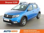 Dacia Sandero 0.9 TCe Stepway Prestige (bj 2020, automaat), Auto's, 898 cc, Stof, Euro 6, Blauw