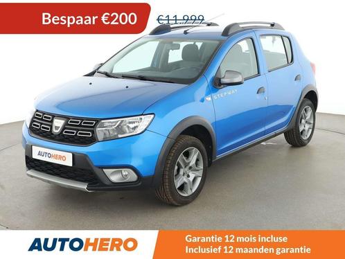 Dacia Sandero 0.9 TCe Stepway Prestige (bj 2020, automaat), Auto's, Dacia, Te koop, Sandero Stepway, ABS, Airbags, Airconditioning