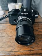 Nikon en Nikkor 135 mm, Audio, Tv en Foto, Ophalen of Verzenden, Zo goed als nieuw, Nikon