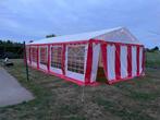 Pvc partytent 5x10, Tuin en Terras, Ophalen, Zo goed als nieuw, Partytent