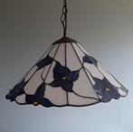 Tiffany hanglamp met bloemmotief., Maison & Meubles, Lampes | Suspensions, Comme neuf, Enlèvement