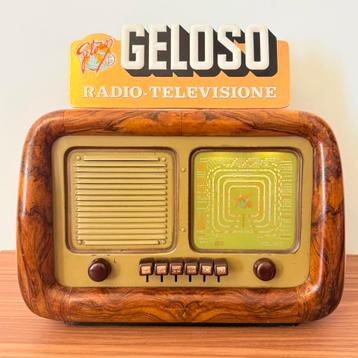 ZELDZAME VINTAGE BUIZENRADIO GELOSO G75R MODEL EXPORT ONLY beschikbaar voor biedingen