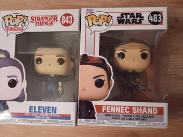 POP Star Wars + Stranger Things € 8 per STUK. beschikbaar voor biedingen