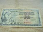 Billet de banque Yougoslavie, Enlèvement ou Envoi, Yougoslavie