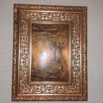 Henri Schouten schilderij landschap originele kader, Antiek en Kunst, Ophalen