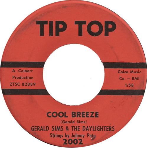 Gerald Sims & The Daylighters - Cool Breeze "Popcorn  '7", CD & DVD, Vinyles | R&B & Soul, Comme neuf, Soul, Nu Soul ou Neo Soul