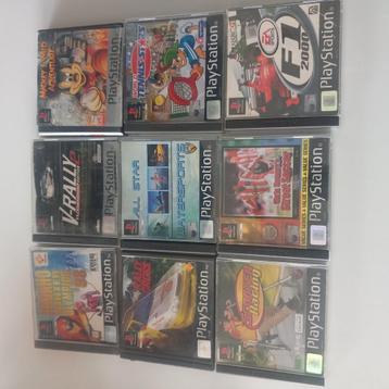 Lot playstation 1 games beschikbaar voor biedingen