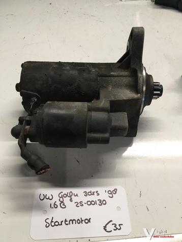 Vw Golf 4 1.6 B 3drs 1998 2500130  Startmotor beschikbaar voor biedingen