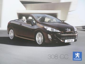 Peugeot 308 Coupe & Cabrio CC 2009 Brochure beschikbaar voor biedingen