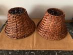 2 petits abat-jour en osier, Enlèvement, Comme neuf