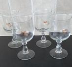 irish coffee glas 4 stuks, Comme neuf, Enlèvement ou Envoi