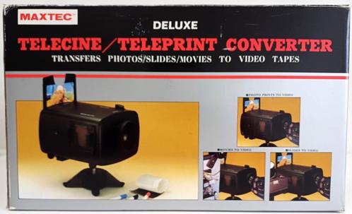 MAXTEC deluxe foto's en dia's omzetten naar video, Verzamelen, Foto-apparatuur en Filmapparatuur, Overige typen, 1980 tot heden