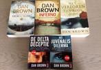 Dan Brown - 5 boeken 3€ per stuk of 12 € voor de 5 samen, Livres, Thrillers, Dan Brown, Enlèvement ou Envoi