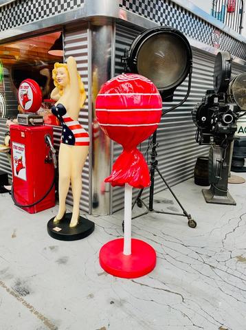 Sucette chupa chup décorative en résine 165 cm beschikbaar voor biedingen