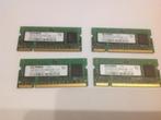 RAM Elpida 4 GB 4 GB 4 x 1 GB DDR2 6400S 800 MHz laptop, 1 GB of minder, Ophalen of Verzenden, Laptop, DDR2