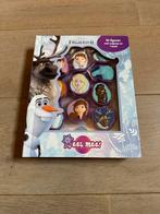 Livre La Reine des Neiges avec figurines à ventouse, Comme neuf, Fiction général, Garçon ou Fille, Enlèvement ou Envoi